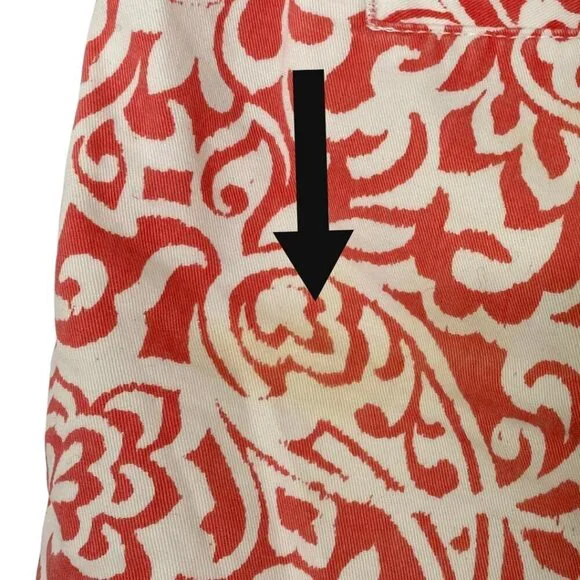 Tommy Hilfiger Women's Pink and White Floral Print Shorts, Size 6 - Picture 8 of 8